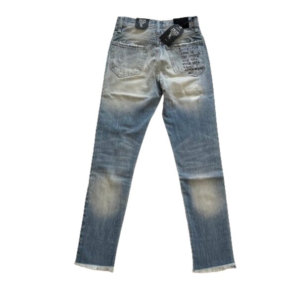 NEW PRPS Amx Jeans in Indigo Love Note - Picture 8 of 12